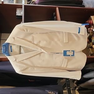 Sean Alexander White Jacket & Vest Set - Size 34 Short